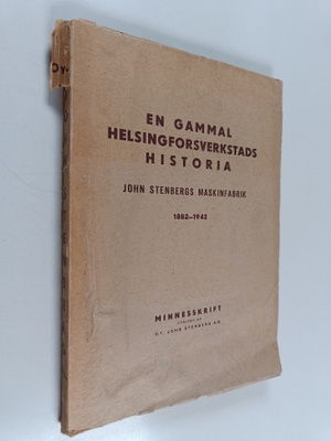 Karl Ekman : En gammal Helsingforsverkstads historia : Jo...