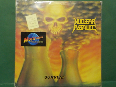 NUCLEAR ATTACK - SURVIVE EX+/EX LP