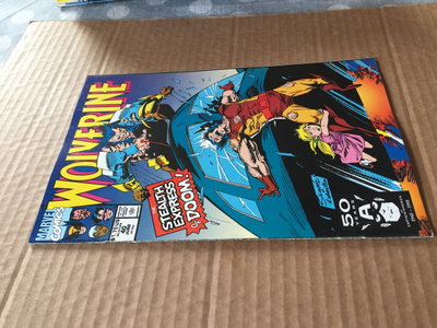 MARVEL WOLVERINE 40/1991 HYVÄ