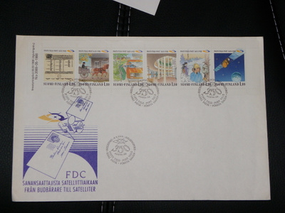 Posti 350 vuotta 1988 FDC