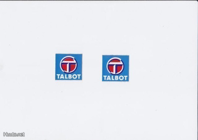 Talbot-tarrat 80-luvun alusta