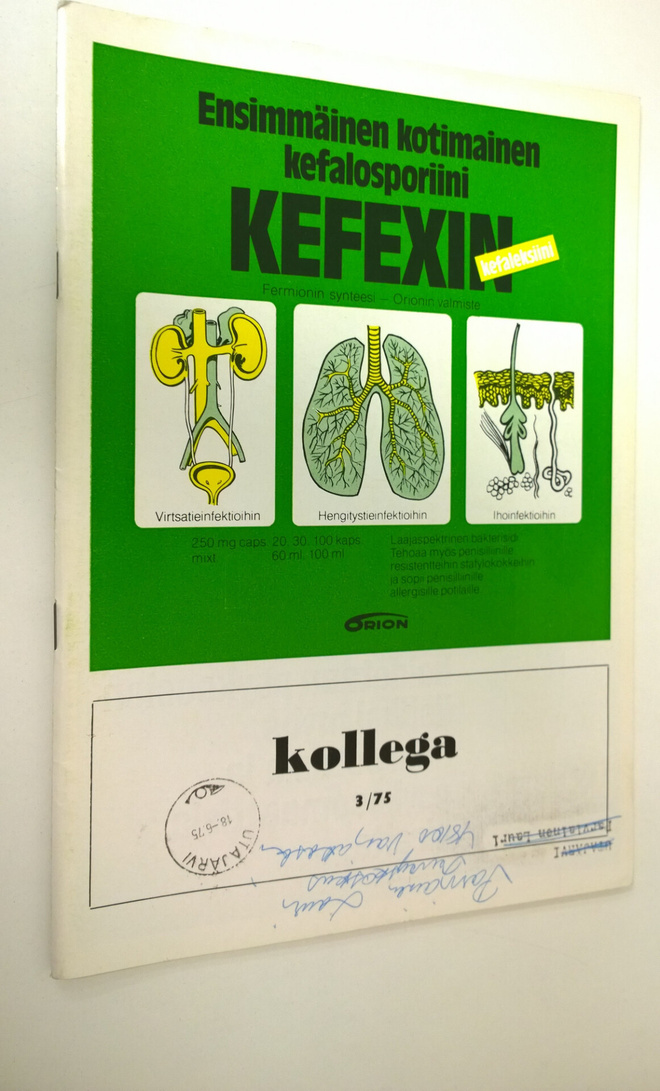 Olli-Pekka (toim.) Ryynänen : Kollega 3 / 1975