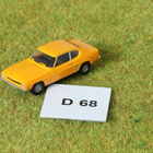 #D68 Pienoisrautatiehen Ford Capri, 1:87 - pikkukuva 1