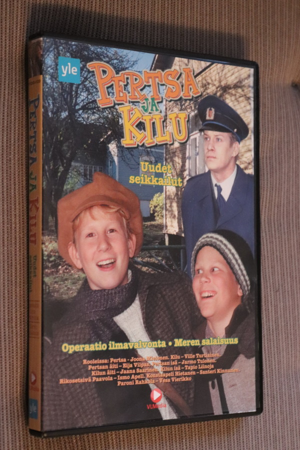 DVD Pertsa ja Kilu Uudet seikkailut ( YLE 2000 )