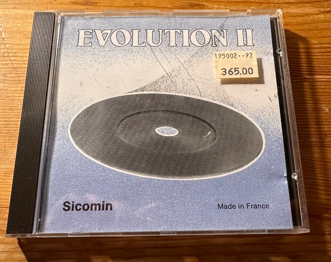 Vintage Sicomin Evolution 2 CD:n tasapainottaja