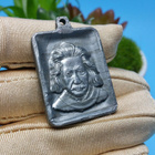 Rauta meteoriitti Einstein 37 mm riipus Seymchan kaiverrettu - pikkukuva 2