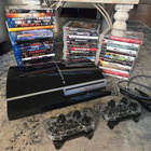 PS3, läjä pelejä ja blue rayt. - pikkukuva 1