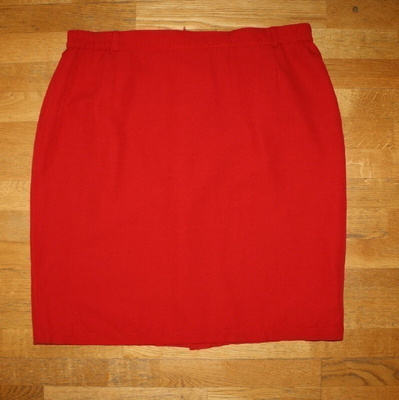 Chic punainen hame 52