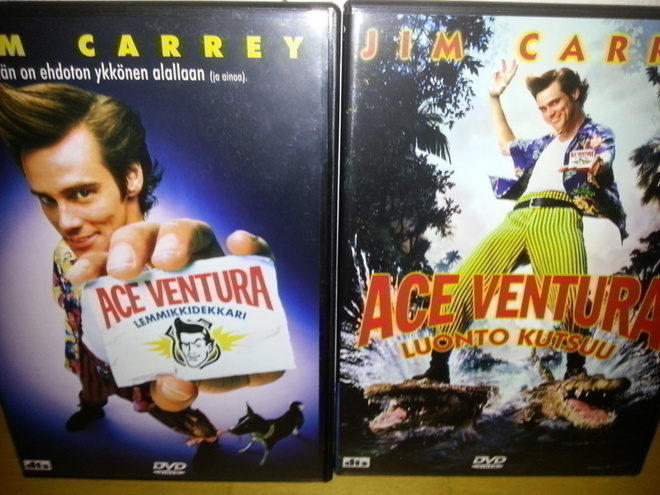 Ace Ventura  1 & 2 (v.1994,-95)(Jim Carrey)