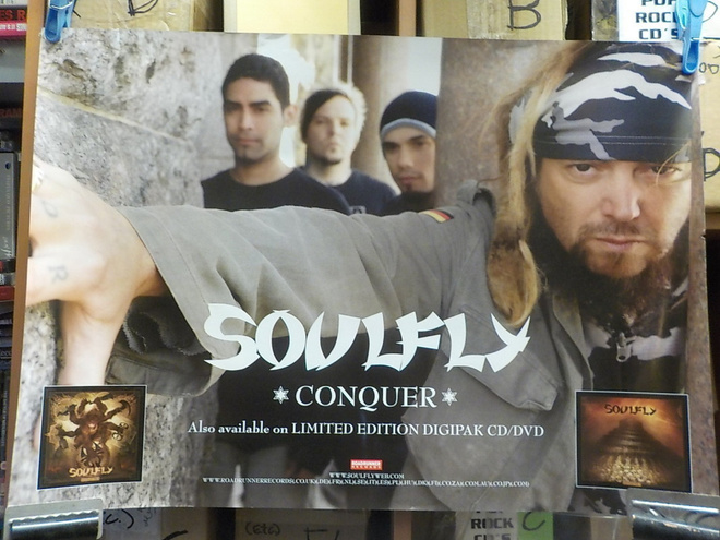 SOULFLY KAKSIPUOLINEN PROMO JULISTE
