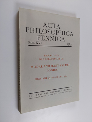 Proceedings of a colloquium on modal and many-valued logi...