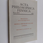 Proceedings of a colloquium on modal and many-valued logi... - pikkukuva 1