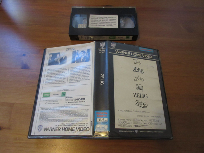 Zelig (Warner Home Video) VHS FIx Woody Allen