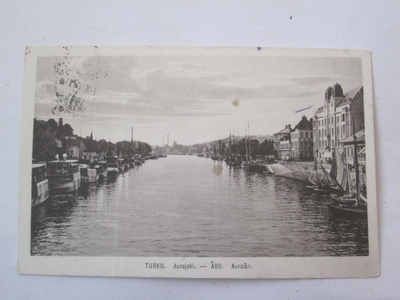 VANHA Postikortti Turku 1916