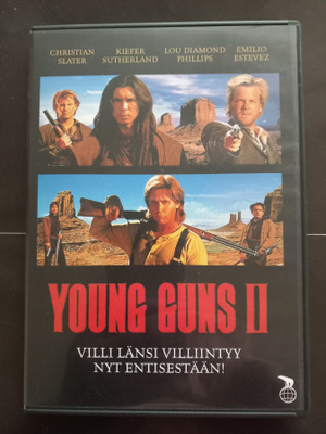 Young guns 2 Suomi dvd