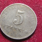 5 pfennig 1918. Saksan keisarikunta-Deutsches Reich - pikkukuva 1