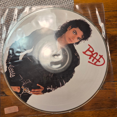 Michael Jackson - bad LP kuvalevy