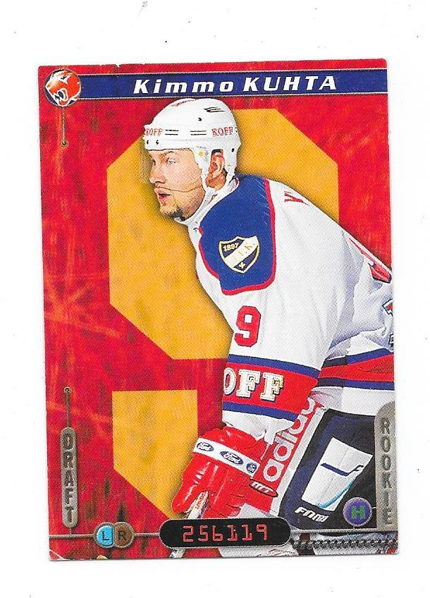 2000-01 CardSet #139 Kimmo Kuhta  HIFK
