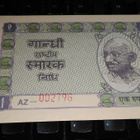 India Intia Gandhi kylaraha 1 Rupee UNC - pikkukuva 1