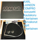 KARL LAINE hopeinen COMPRO -setti, rasia mukaan - pikkukuva 2