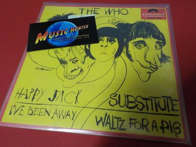 THE WHO - HAPPY JACK EX+/EX RARE 7'' EP