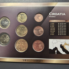 Kroatian eurokolikot 1 cent - 2 euro, 8kpl - pikkukuva 2