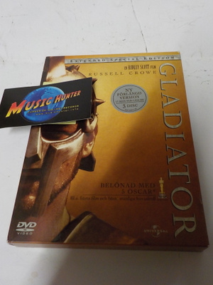 GLADIATOR EXTENDED SPECIAL EDITION 3DVD BOKSI (W)