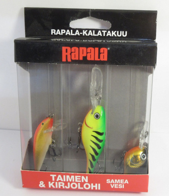 Rapala Kalatakuu viehesarja Taimen&Kirjolohi samea vesi