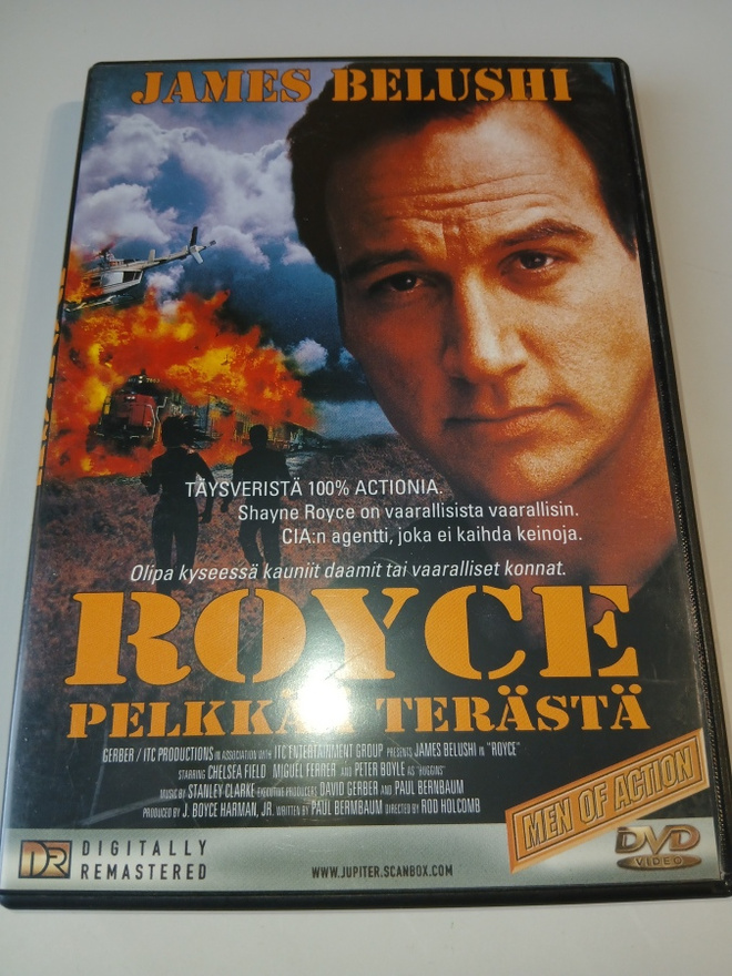 DVD Royce - Pelkkää terästä