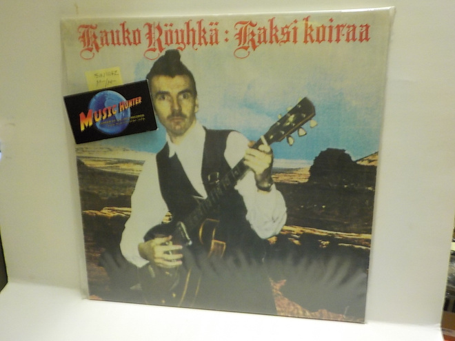 KAUKO RÖYHKÄ - KAKSI KOIRAA M-/M- FIN 1990 LP