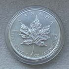 Hopearaha 1 oz Kanada Maple Leaf 2006, hopea - pikkukuva 2