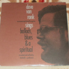 DAVE VAN RONK ~ Sings Ballads, Blues & A Spiritual ~ LP MINT - pikkukuva 1