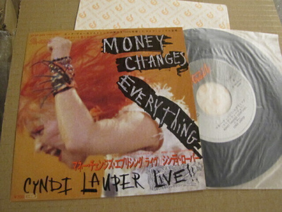 Cyndi Lauper Money changes everything live 7 45 japani 1983
