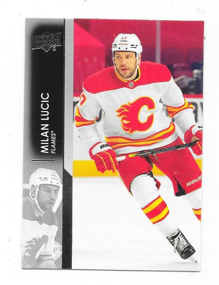2022-23 Upper Deck  #29 Milan Lucic , Calgary Flames