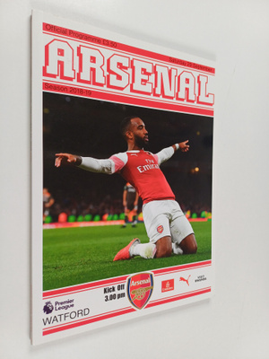 Andy Exley : Arsenal official programme : season 2018-19