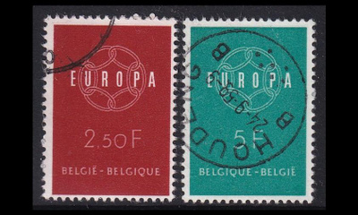 Belgia 1164-5 o Europa (1959)