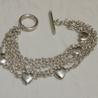 Ovh 886€ TIFFANY&CO. HEART CHAIN BRACELET - pikkukuva 5