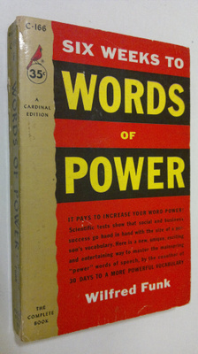 Wilfred Funk : Six weeks to words of power
