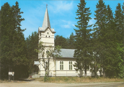 JOENSUU : Utran pystyhirsikirkko, vallm.v.1895