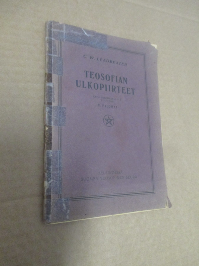C. W. LEADBEATER : TEOSOFIAN ULKOPIIRTEET