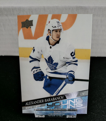 Alexander Barabanov Young Guns Upper Deck 2020-21