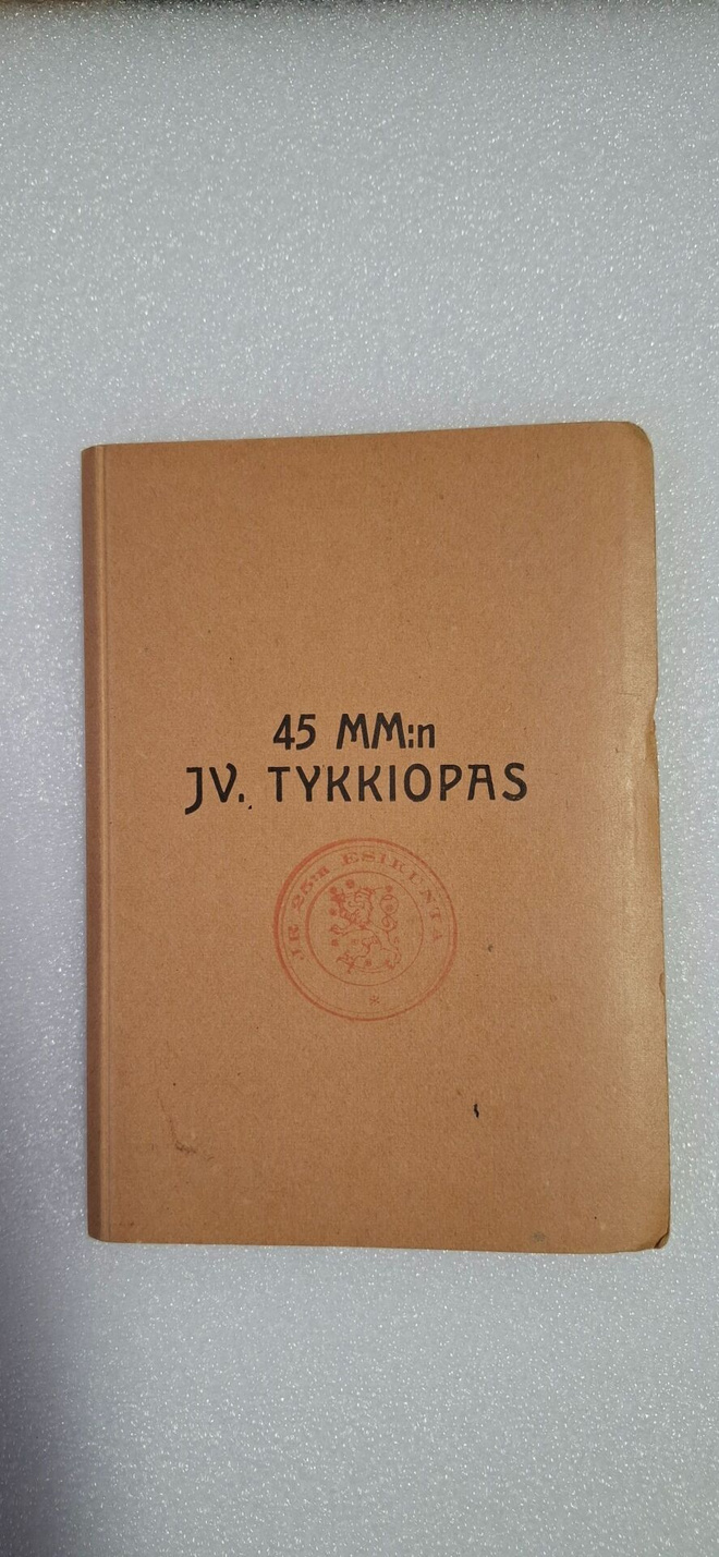 45 mm JV tykkiopas