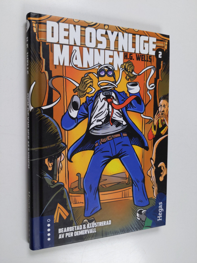 Per Demervall : Den osynlige mannen (signeerattu, tekijän...