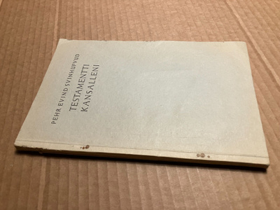 SVINHUFVUD TESTAMENTTI KANSALLENI 1944 HYVÄ