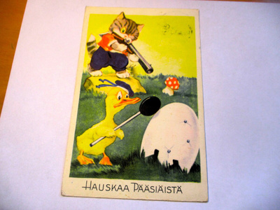 Tilgmann Hauskaa Pääsiäistä - 1942