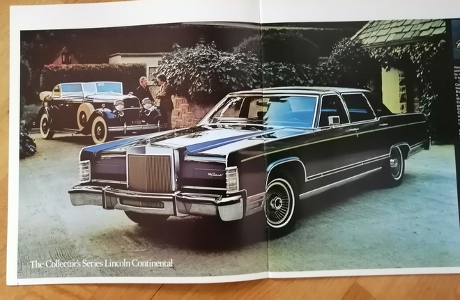1979 Lincoln Continental PRESTIGE esite - KUIN UUSI - ISO