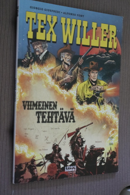 Tex Willer Viimeinen tehtävä ( 1.p. 2022 värialbumi 2 )
