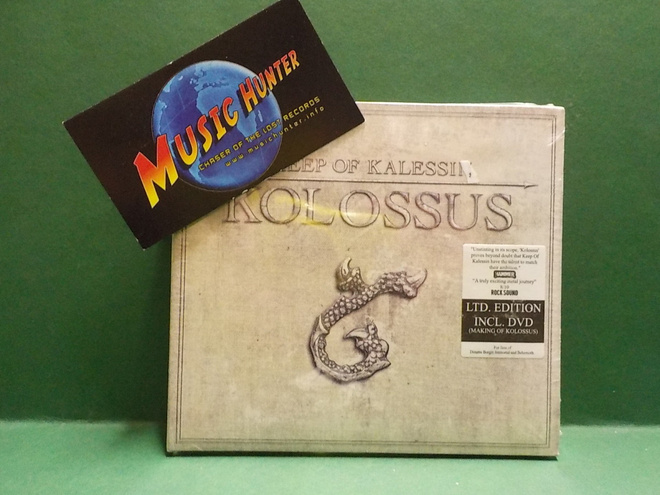 KEEP OF KALESSIN - KOLOSSUS - UUSI "SS" CD + DVD