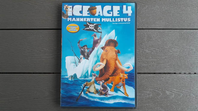 DVD: Ice Age 4: Mannerten Mullistus (2012)