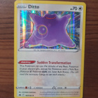 Pokemon Ditto 107/159 Holo rare - pikkukuva 1
